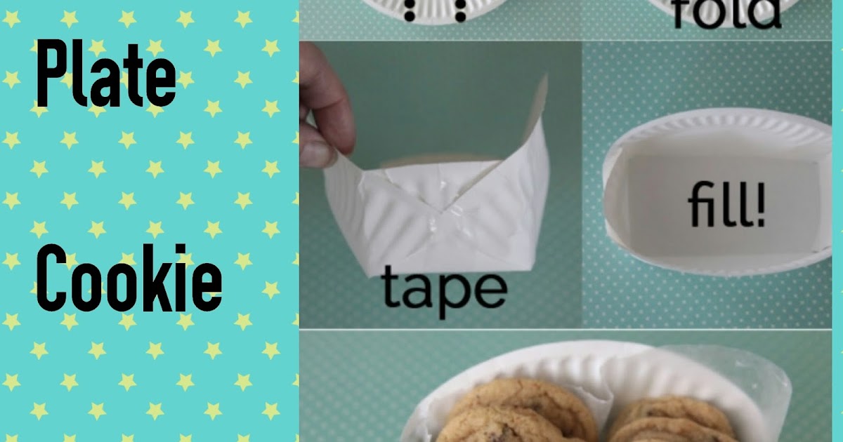 The Endless Ladder Paper Plate Cookie Baskets