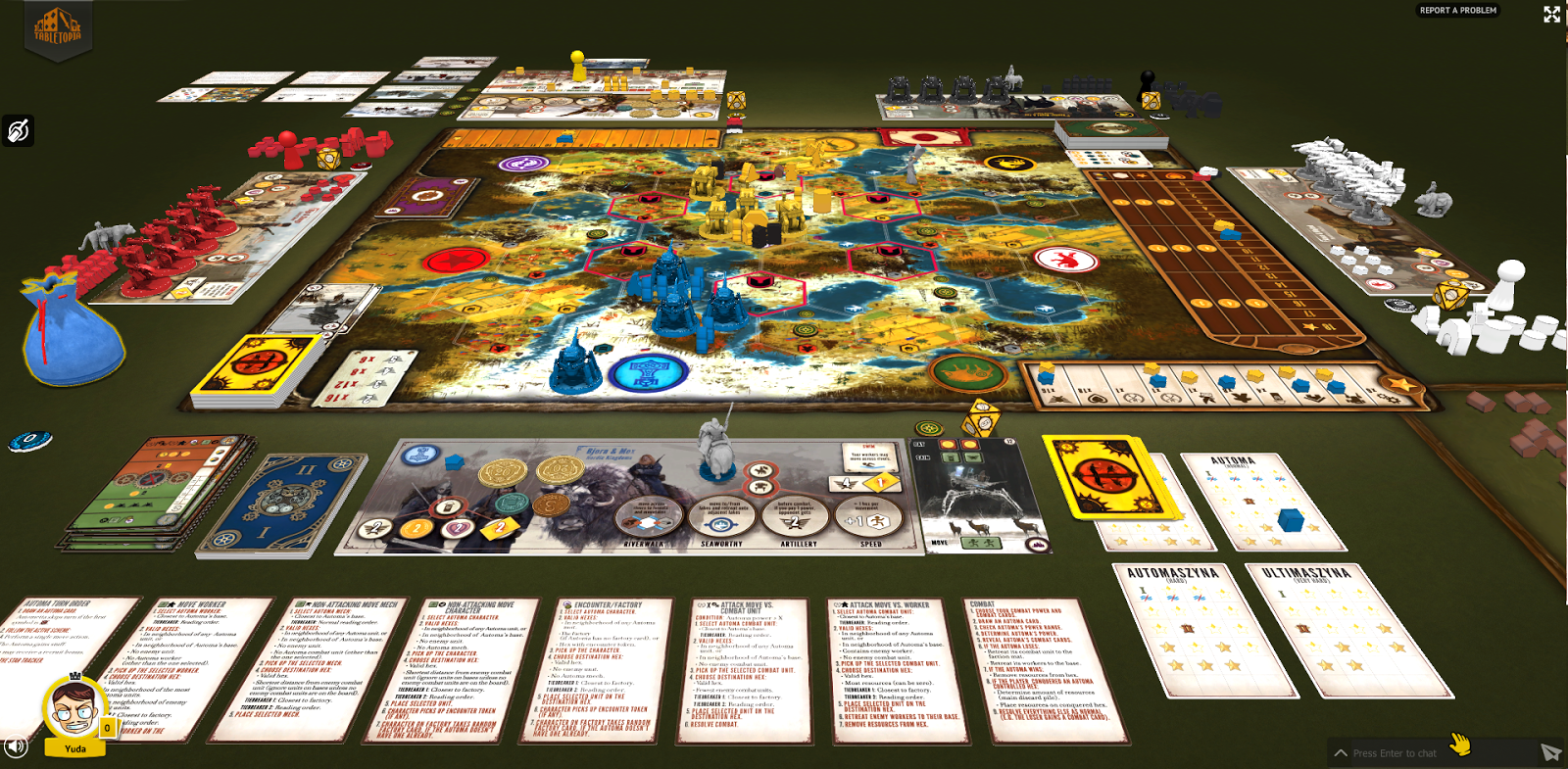 Yuda dari Putrajaya Scythe the Boardgame Review