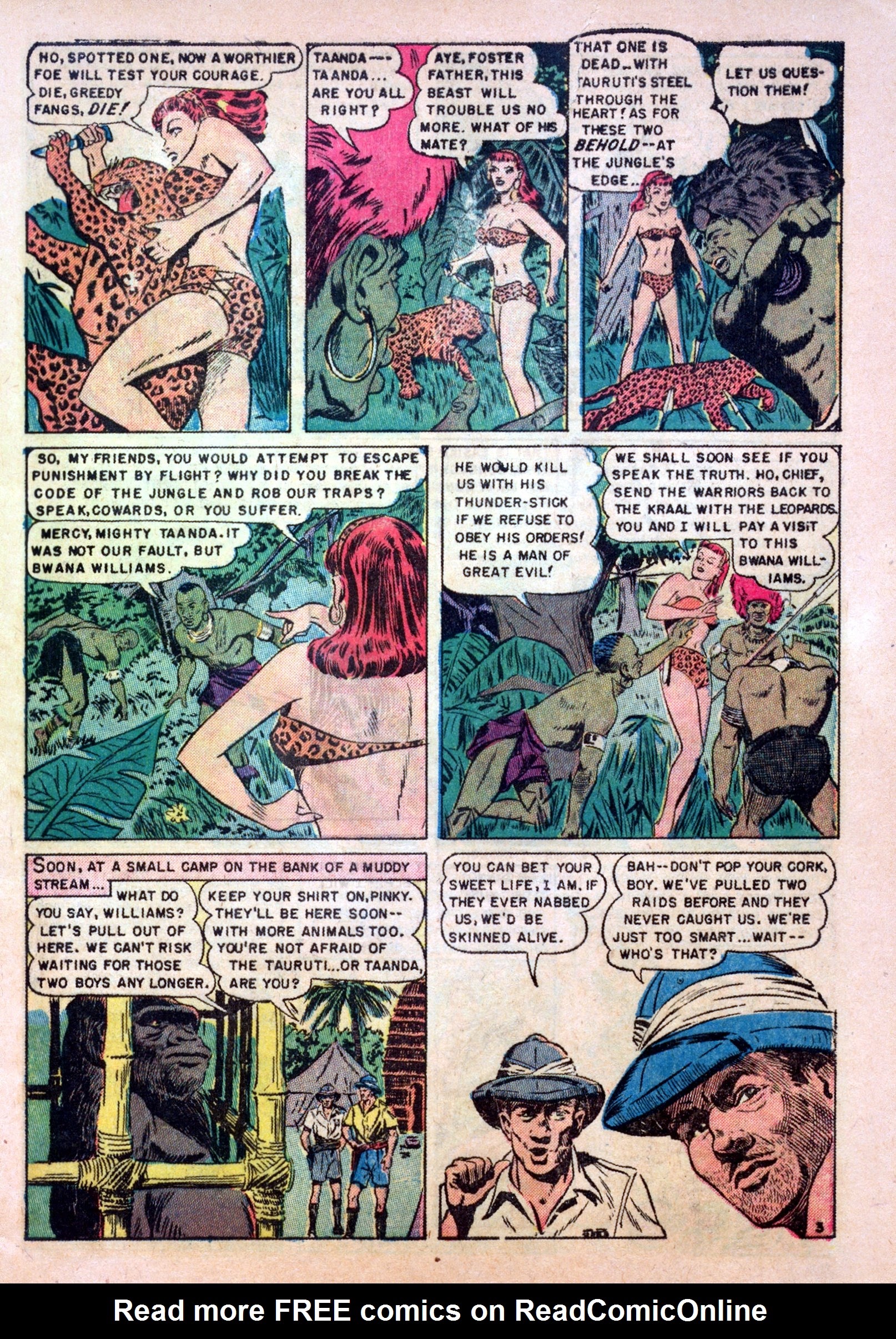 Read online Taanda White Princess of the Jungle comic -  Issue #1 - 5