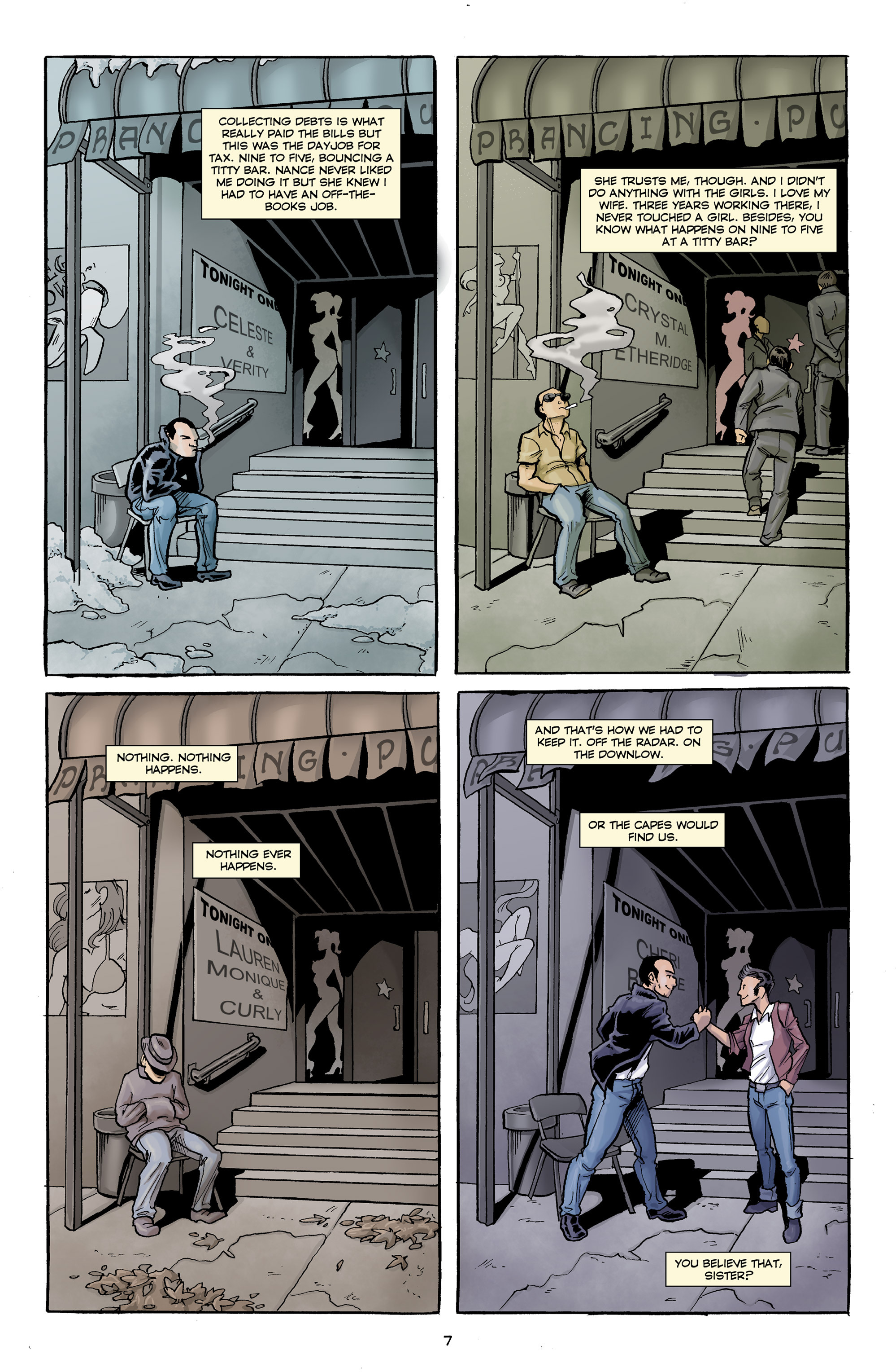 Read online Unmasked comic -  Issue #1 - 9