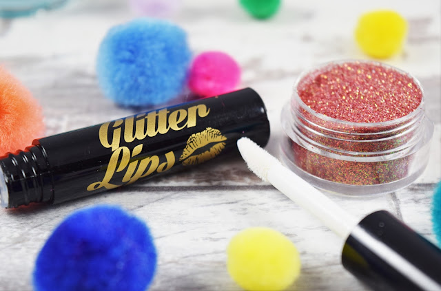 Glitter Lips Ruby Slippers