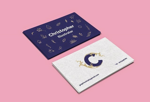 Business Card Mockup PSD