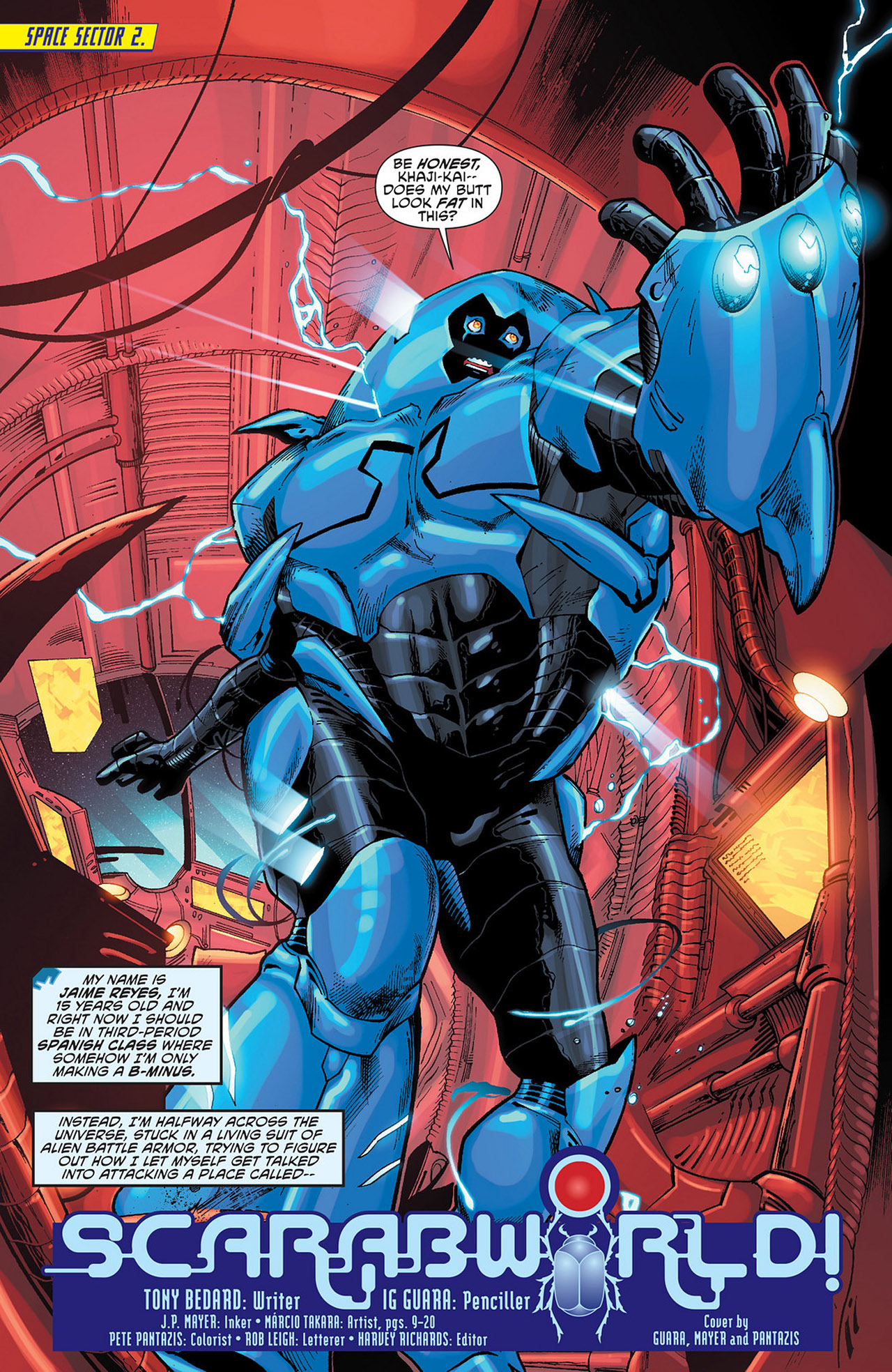 Read online Blue Beetle (2011) comic -  Issue #14 - 2