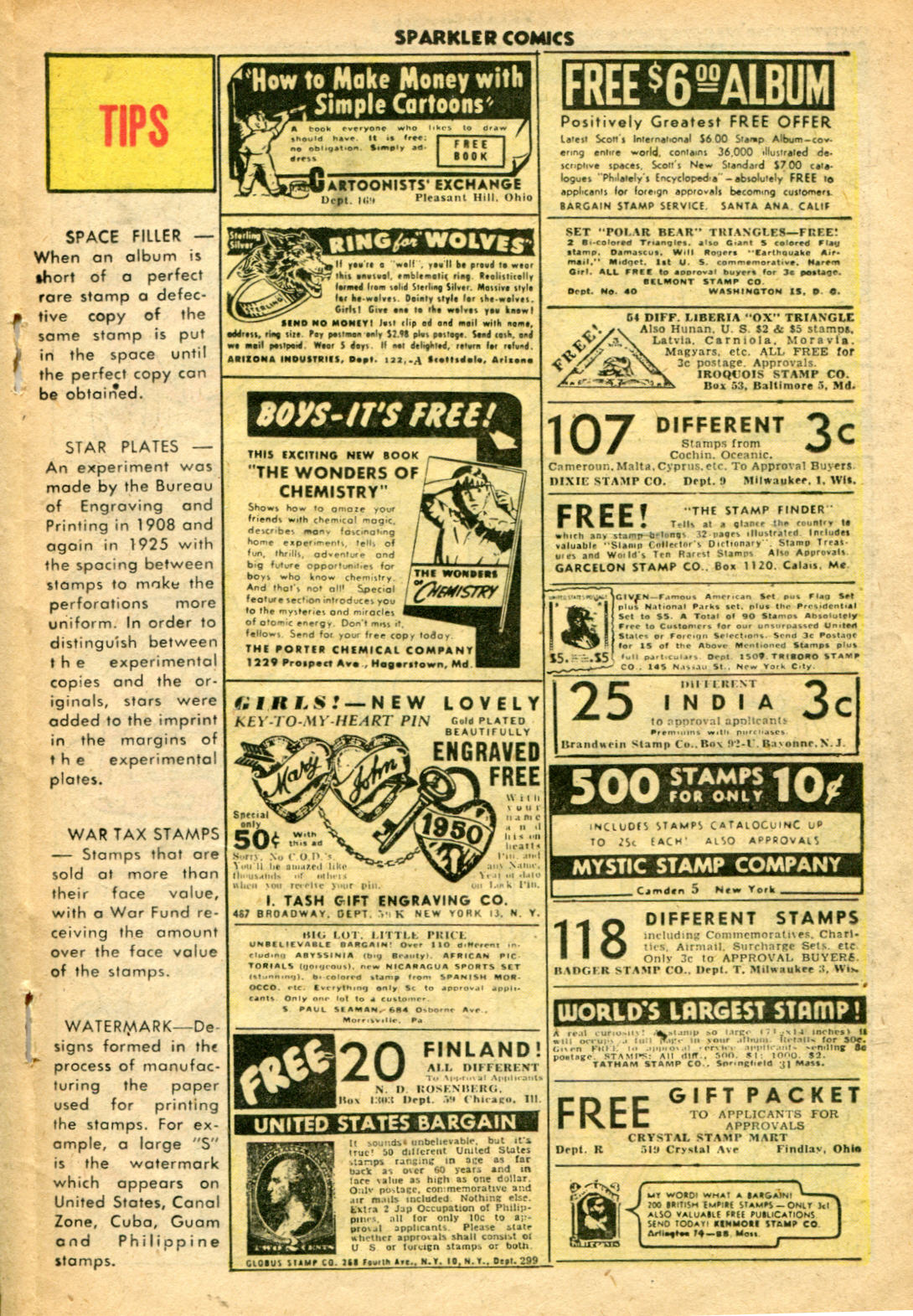 Read online Sparkler Comics comic -  Issue #95 - 19