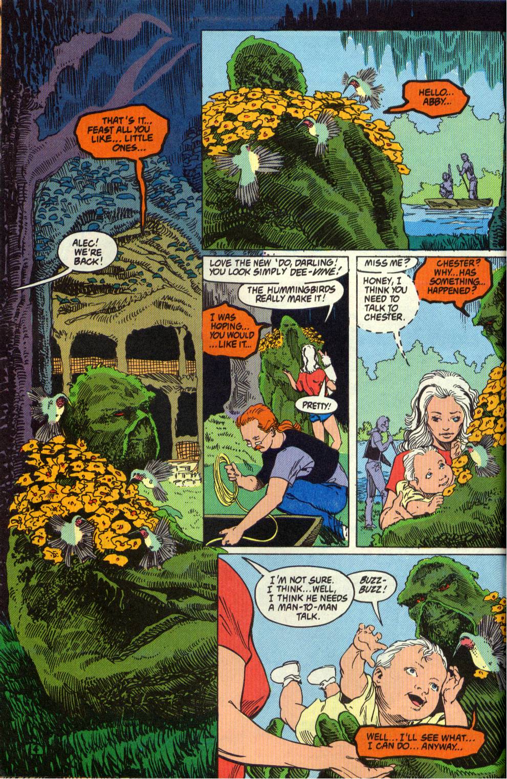 Read online Swamp Thing (1982) comic -  Issue #110 - 5