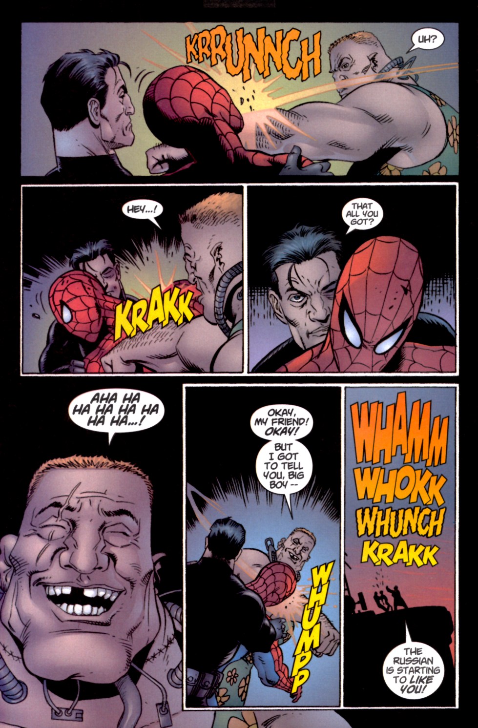 Read online The Punisher (2001) comic -  Issue #2 - Does Whatever a Spider Can - 16