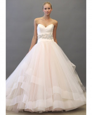 Vestidos de Noiva Coloridos - Inspirações Lazaro - Vestidos de Noiva Coloridos - Inspirações