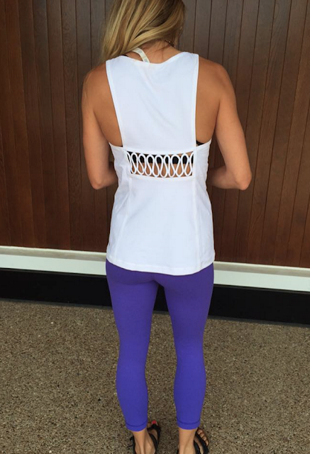 Sweaty Or Not Tank, Iris Flower Roll Down Wunder Under Crops Sweaty Or Not Tank, Iris Flower Roll Down Wunder Under Crops