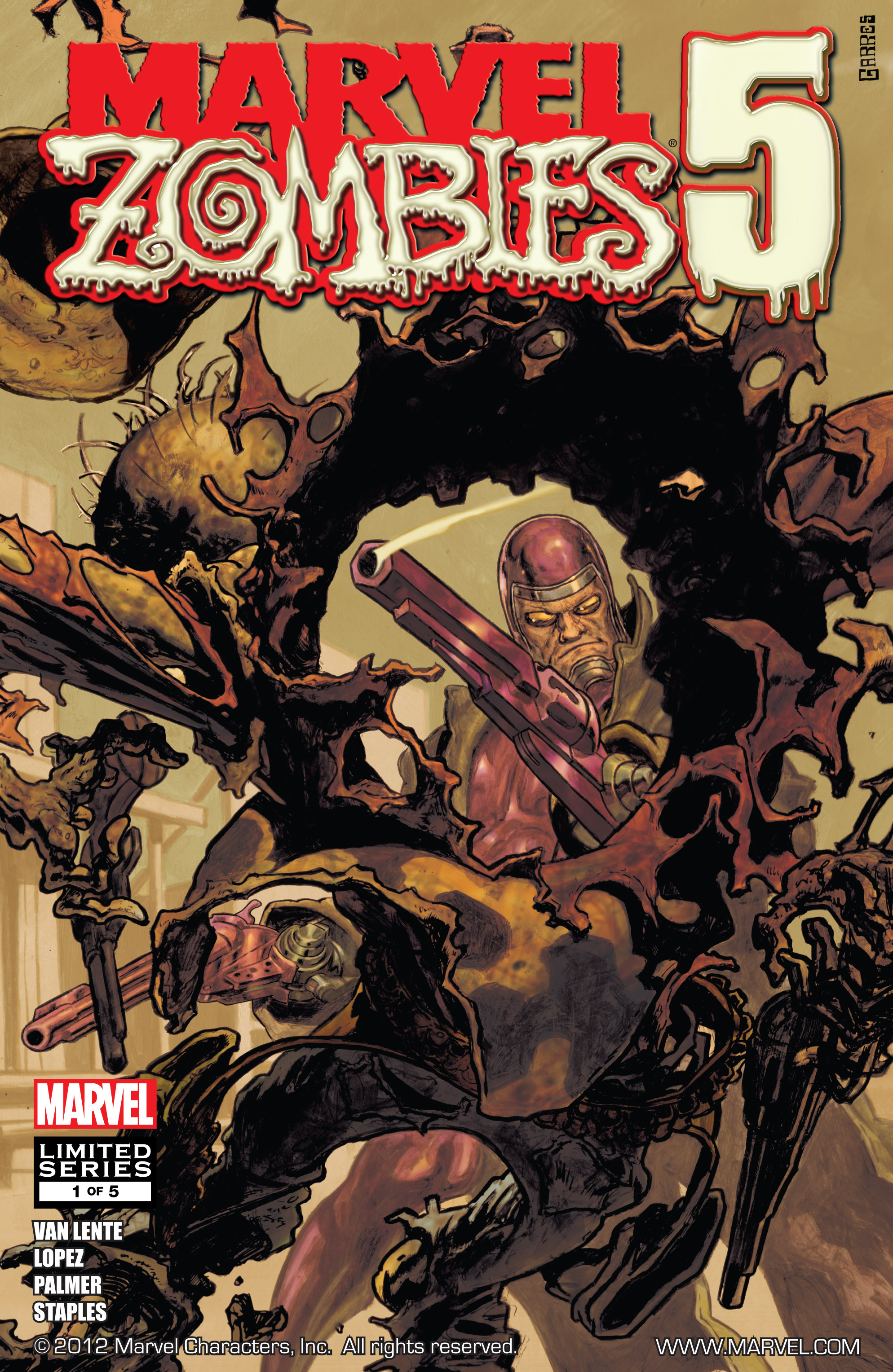 Read online Marvel Zombies 5 comic -  Issue #1 - 1