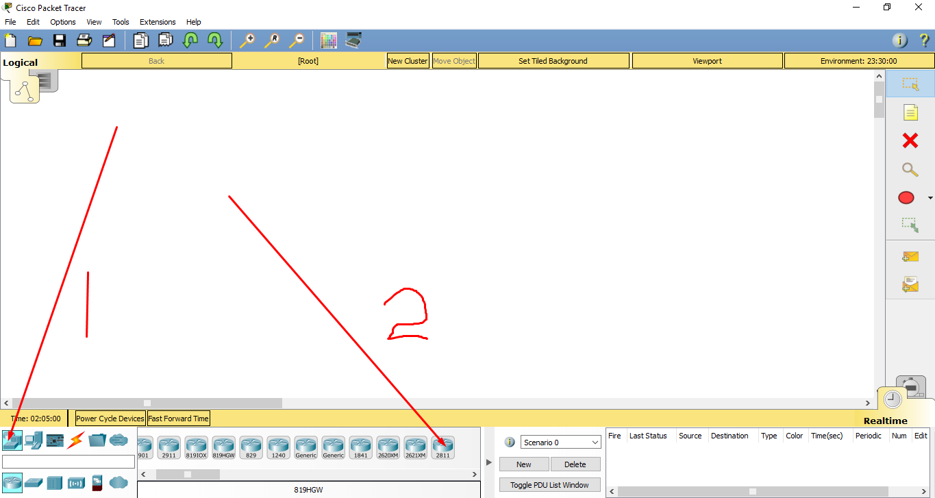cara menghubungkan 2 subnet berbeda dengan menggunakan router