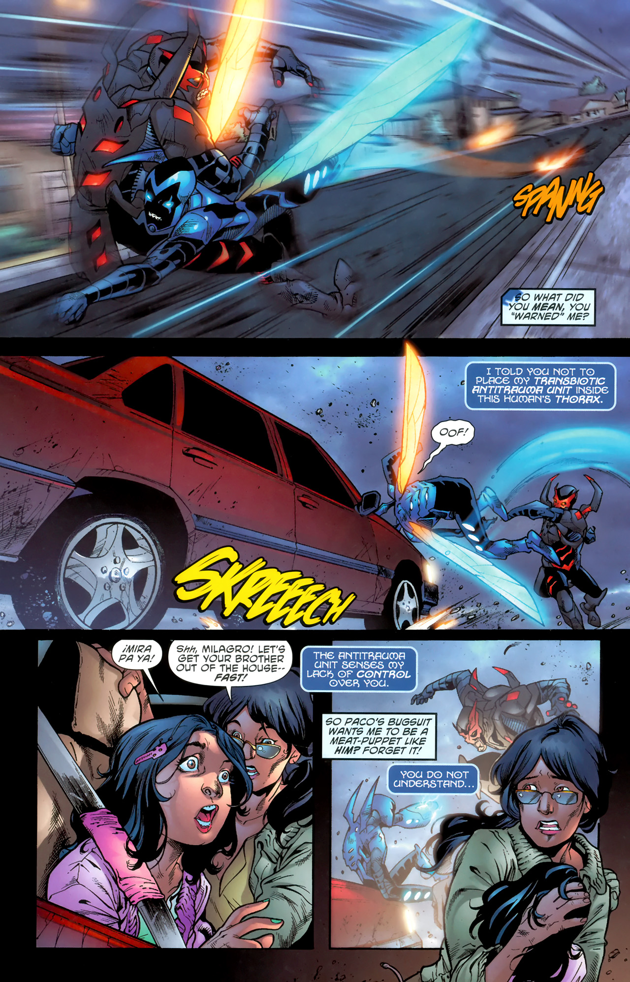 Read online Blue Beetle (2011) comic -  Issue #6 - 9