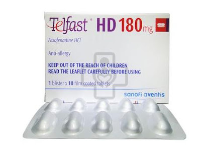 Thuốc chống dị ứng Telfast HD 180 mg Thuốc chống dị ứng Telfast HD 180 mg