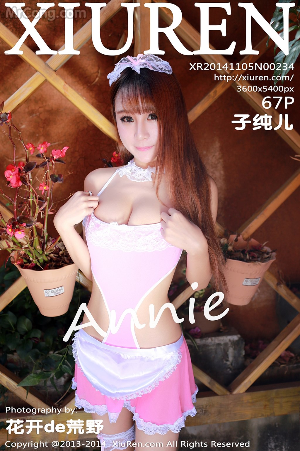 XIUREN No. 2234: Model Annie (子 纯 儿) (68 photos)