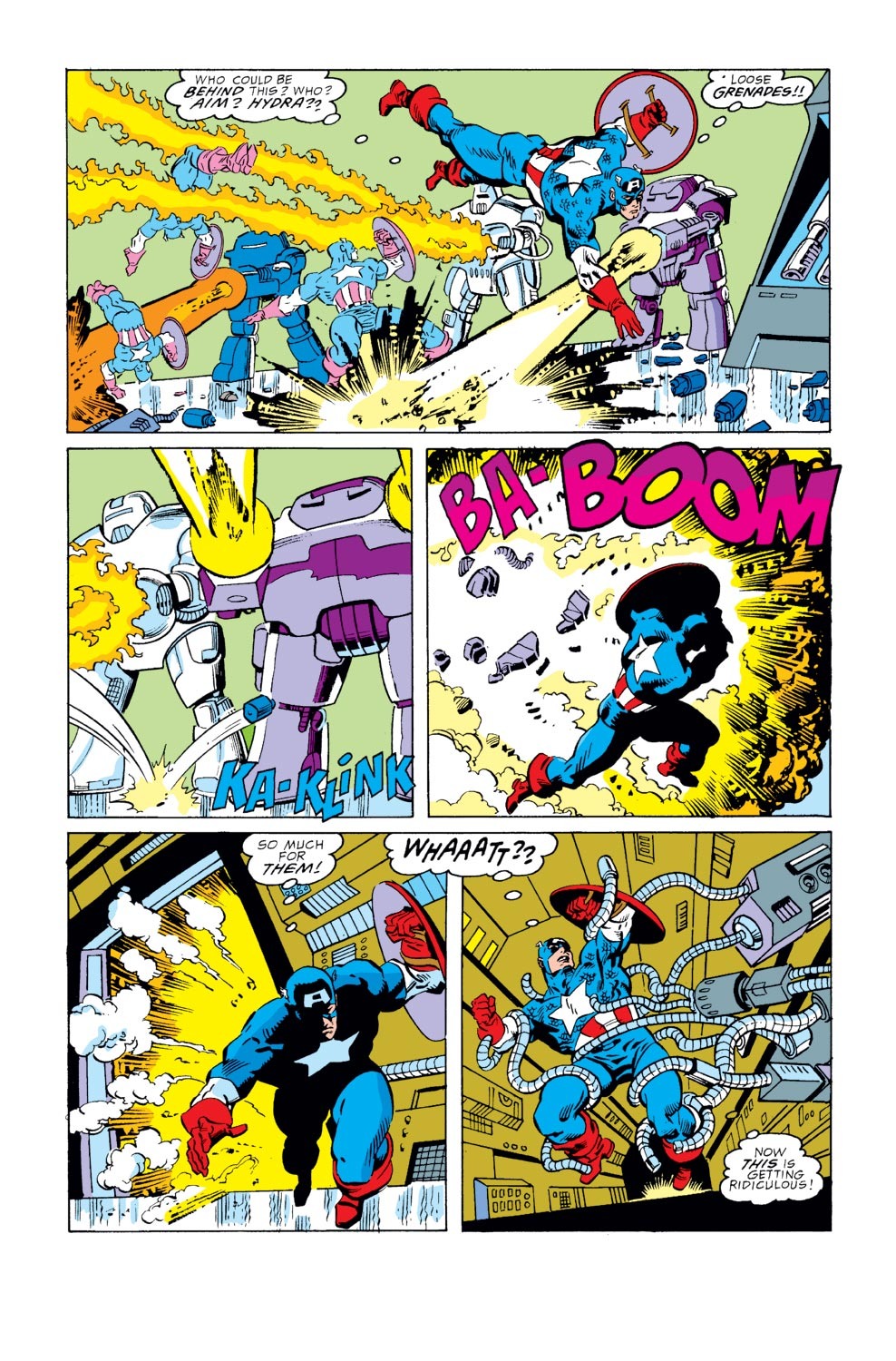 Read online Captain America (1968) comic -  Issue #351 - 20