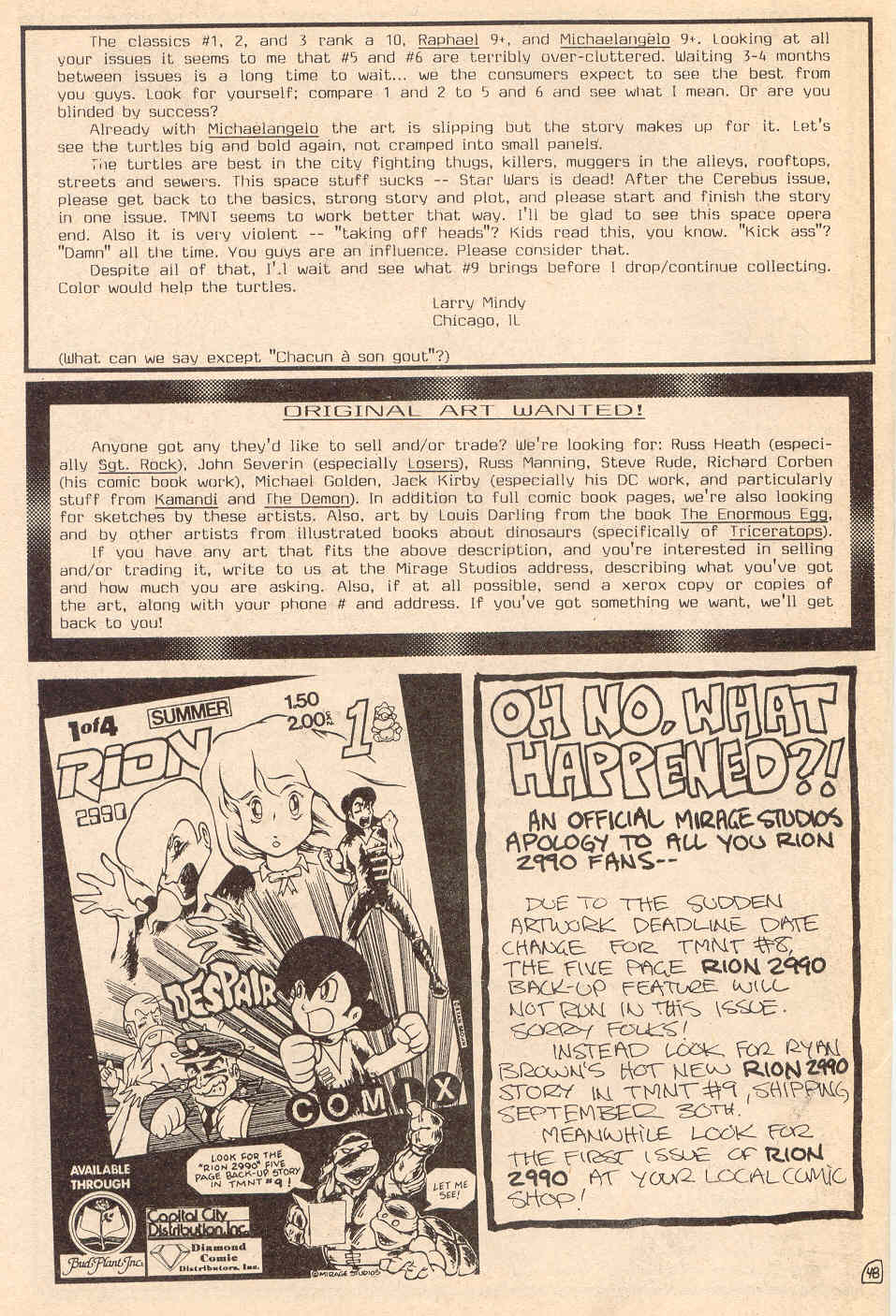 Teenage Mutant Ninja Turtles (1984) Issue #8 #8 - English 50