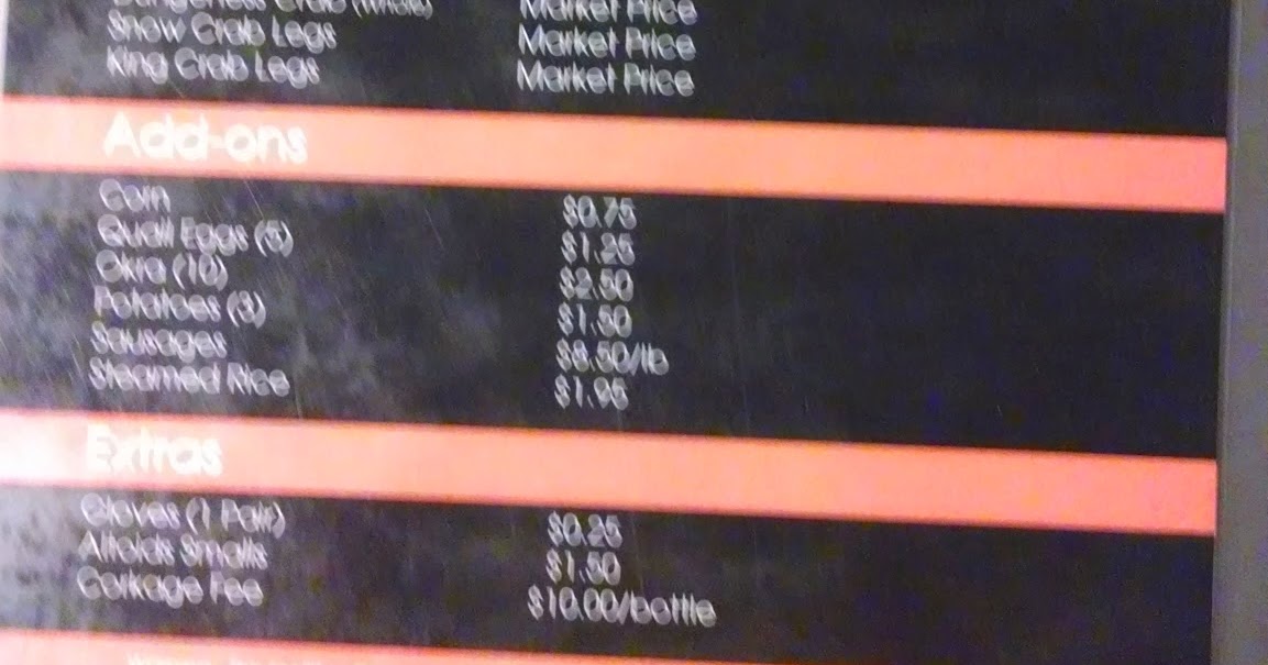 A W Bbq Seafood Restaurant Reseda Menu A W Bbq Seafood Restaurant Reseda Menu