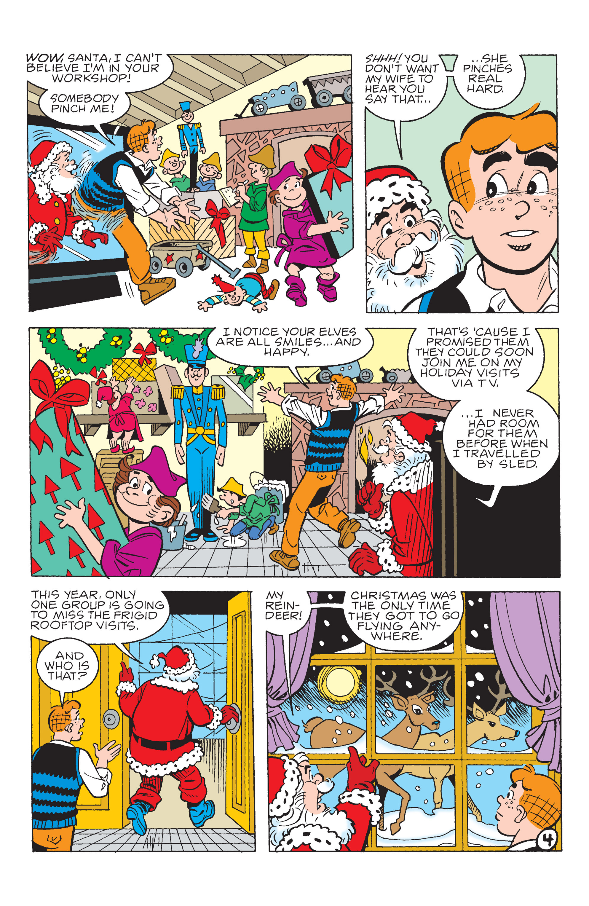 Read online Archie Meets Santa comic -  Issue # TPB - 67