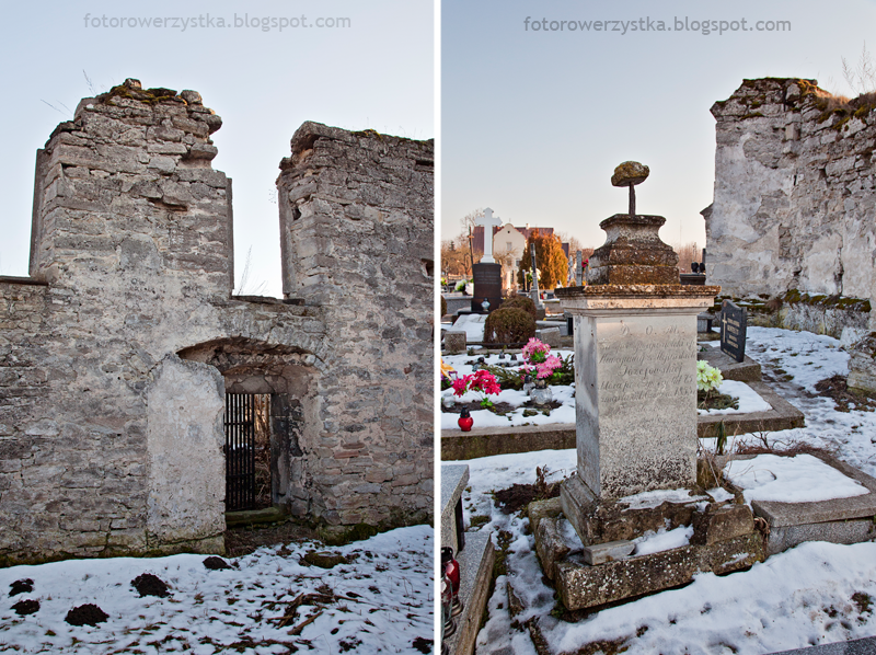 Szydłów, ruiny, kościół i szpital Świętego Ducha , świętokrzyskie 