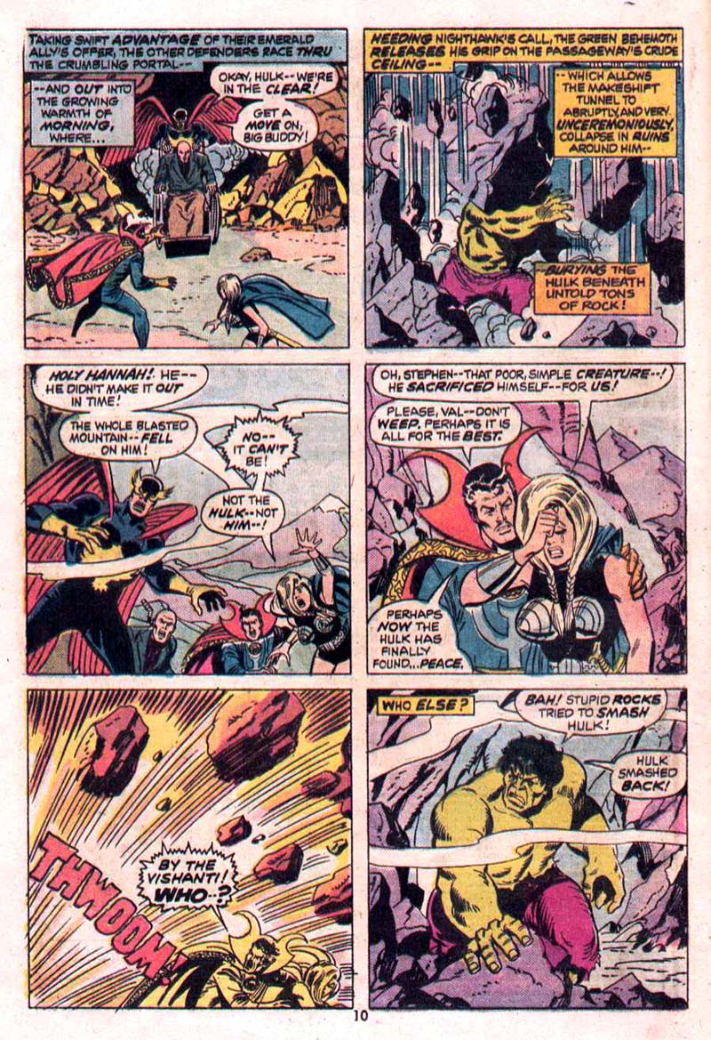 The Defenders (1972) Issue #16 #17 - English 7