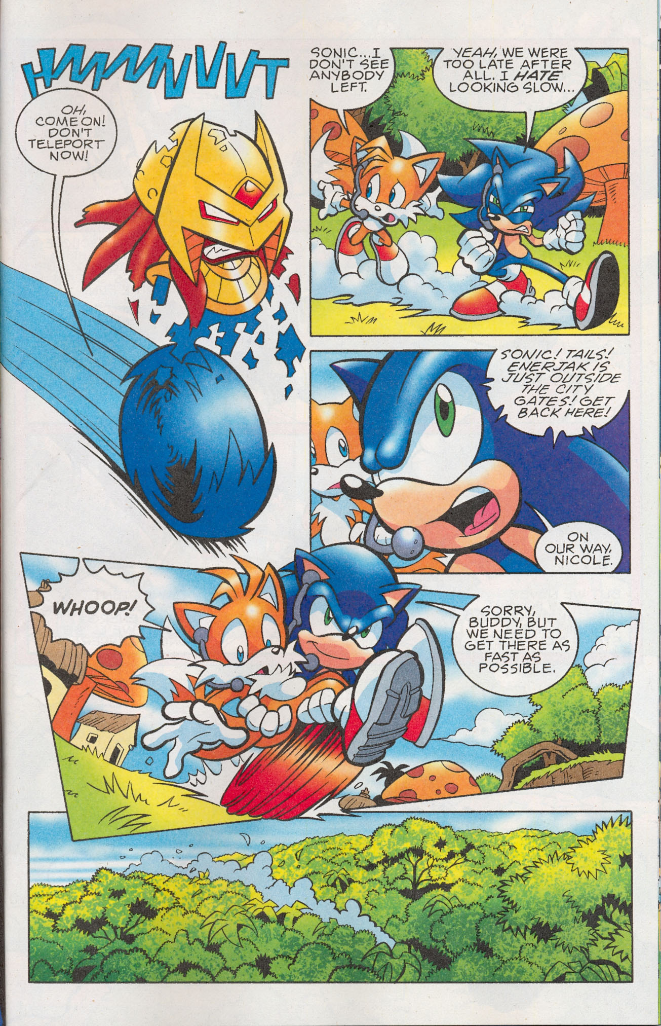 Hedgehogs Can't Swim: Sonic the Hedgehog: Issue 181