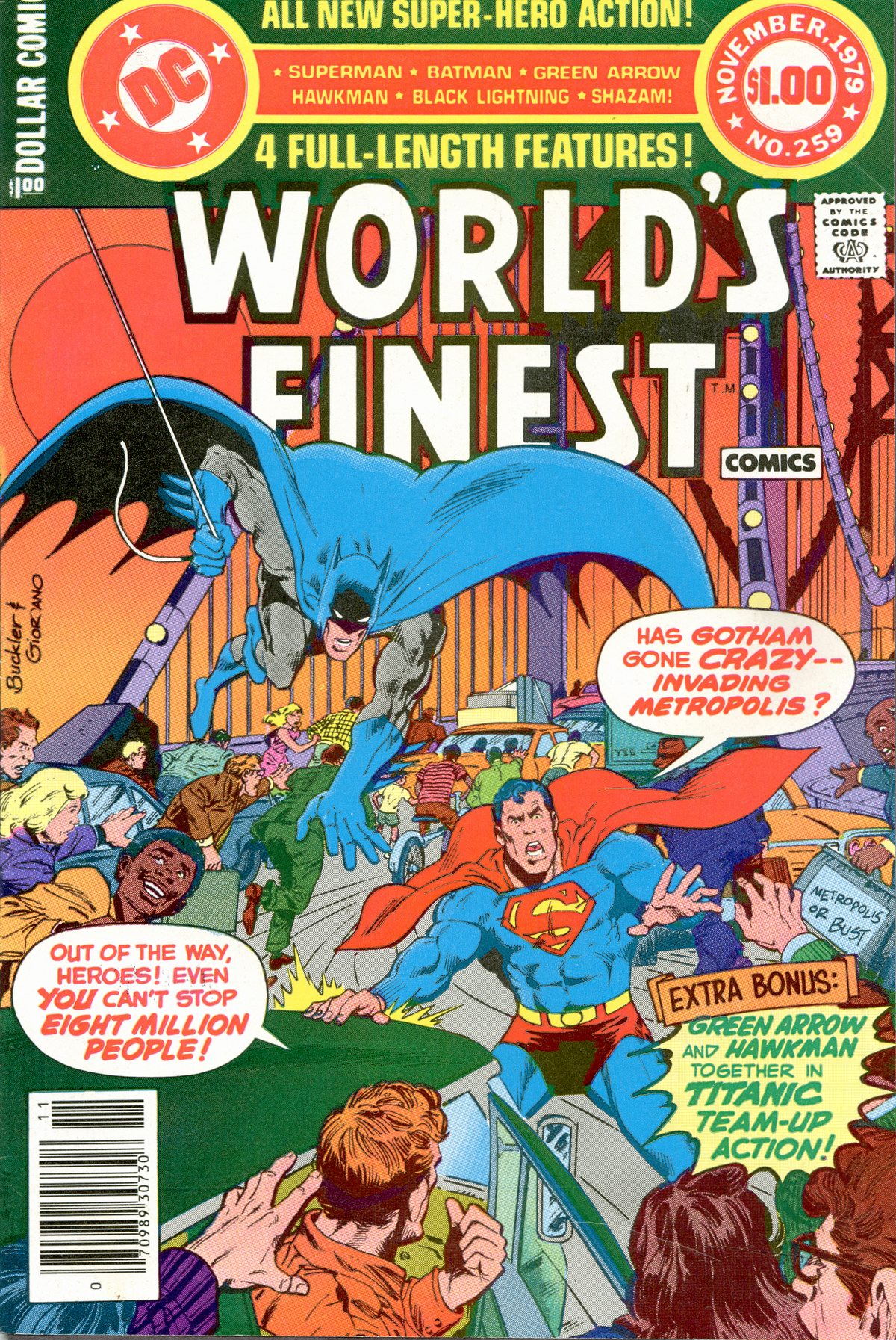World's Finest Comics issue 259 - Page 1