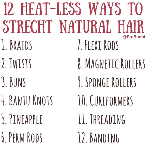 Frobunni How To Safely Heat Style Natural Hair