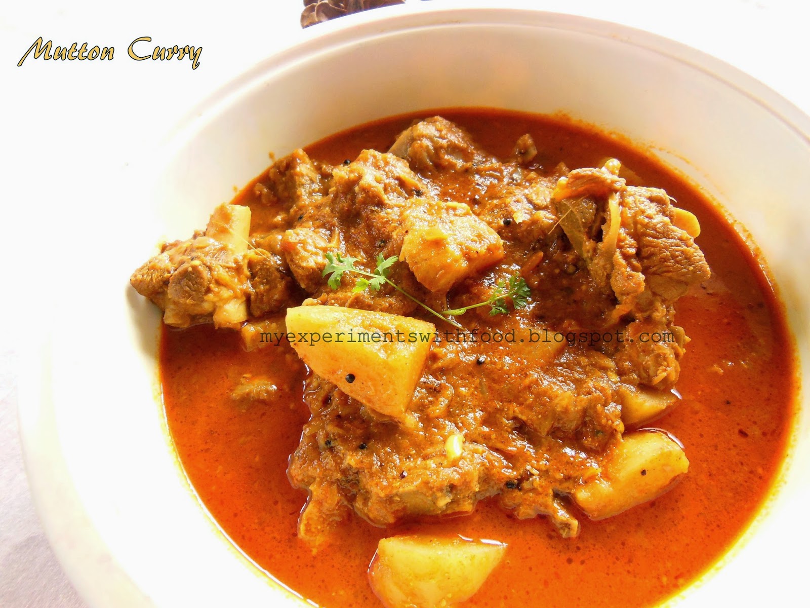 Simple and Easy Mutton Curry