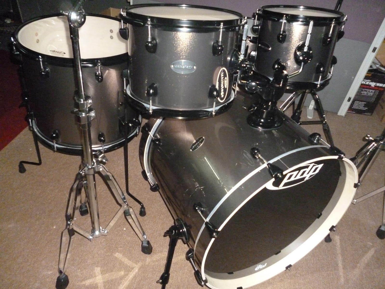 Velocity Music Studio DW PDP Mainstage Drum set