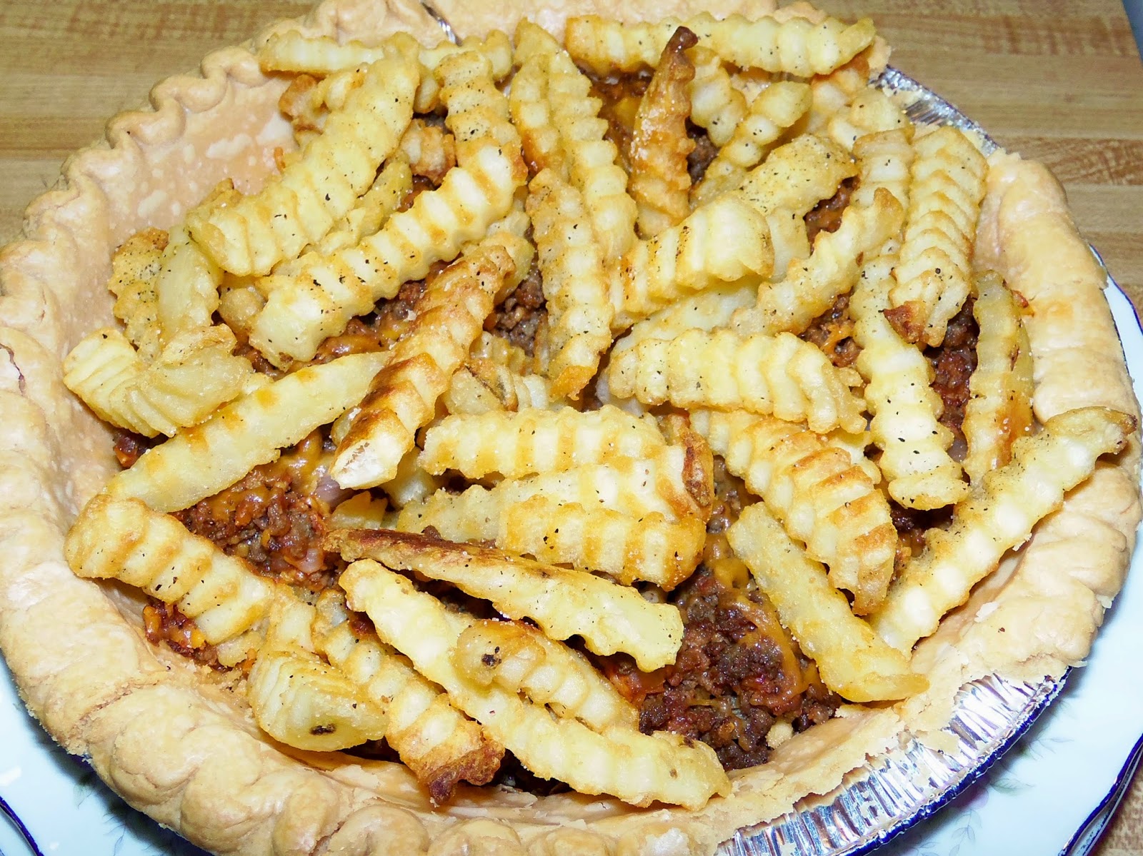 live. love. scrap. Recipe of the Week 174 Cheeseburger and Fries Pie