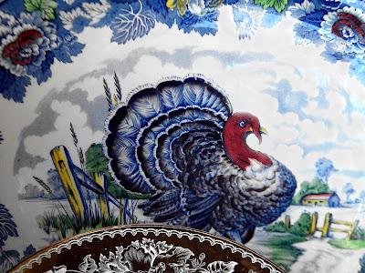 Thanksgiving day turkey platter