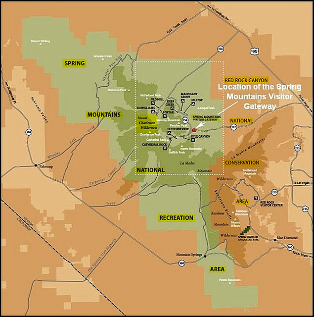 Ken's Photo Gallery Mt. Charleston Wilderness Area Summary Page