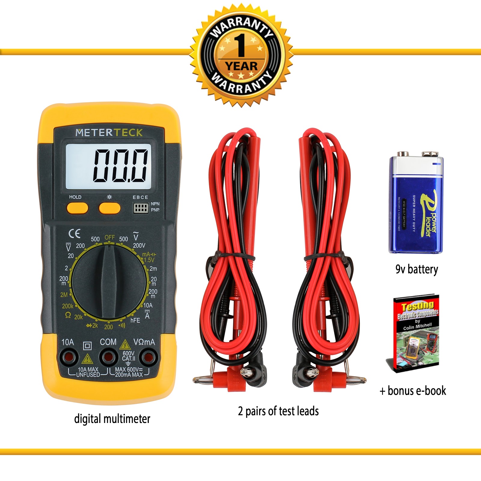 Multimeter by MeterTeck Review #Meterteck - Amy & Aron's
