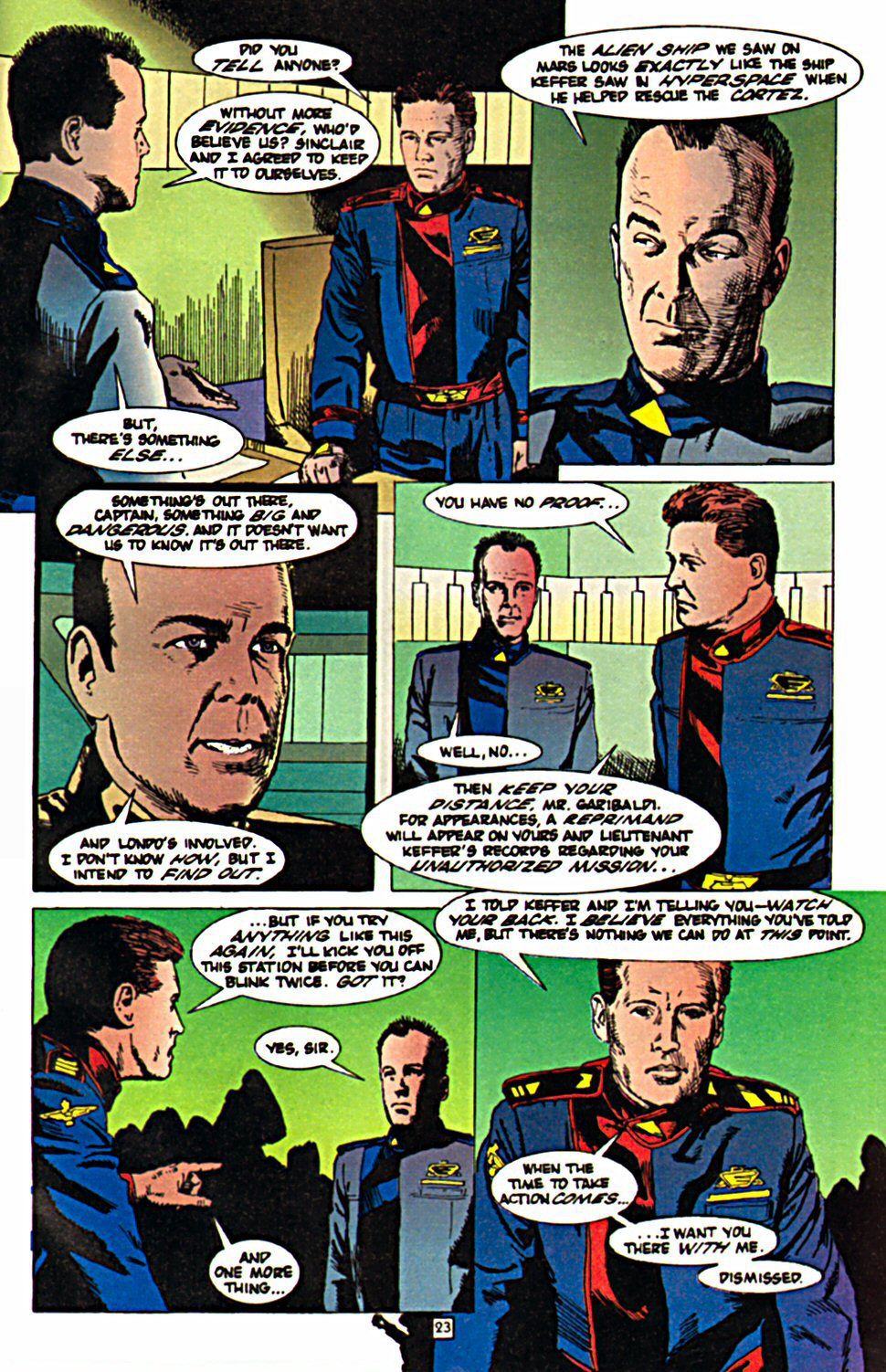 Read online Babylon 5 (1995) comic -  Issue #8 - 24