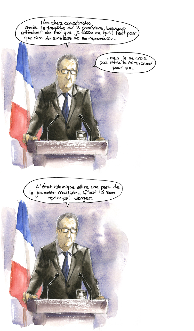 discours Hollande sur les Djihadistes