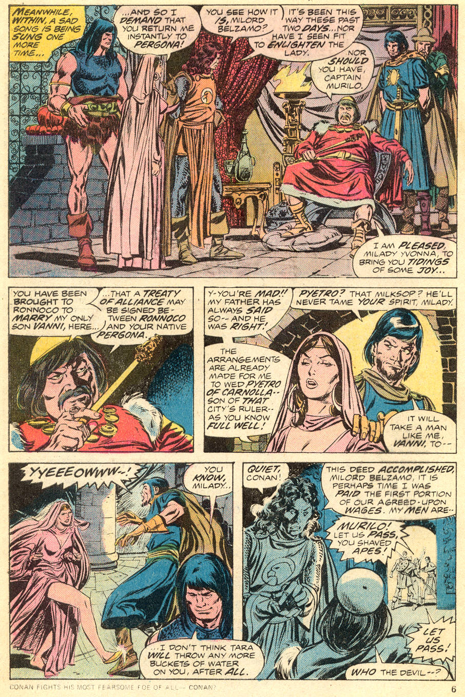 Read online Conan the Barbarian (1970) comic -  Issue #54 - 5