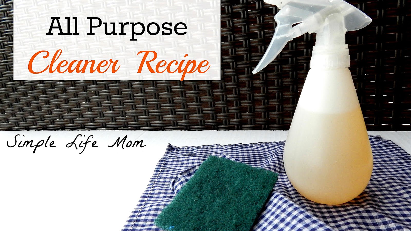 All Purpose Natural Cleaner Recipe Recipe Choices