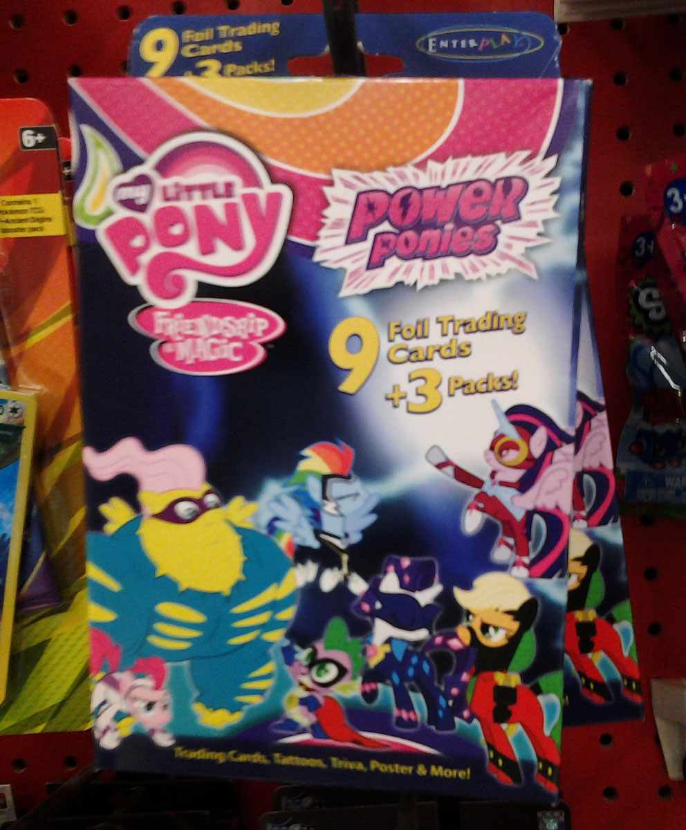 enterplay released power ponies tc pack mlp merch