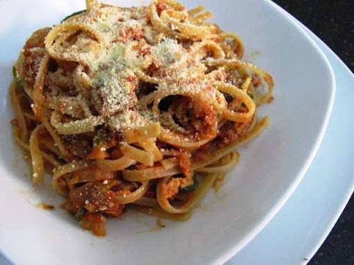 Resep Linguini  dengan Saus Tuna