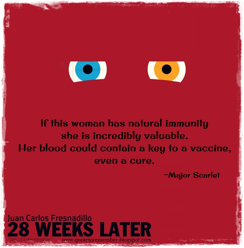 28 Days Later Quotes Quote To Remember: 28 Weeks Later [2007]