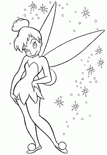 desenho Tinkerbell para pintar