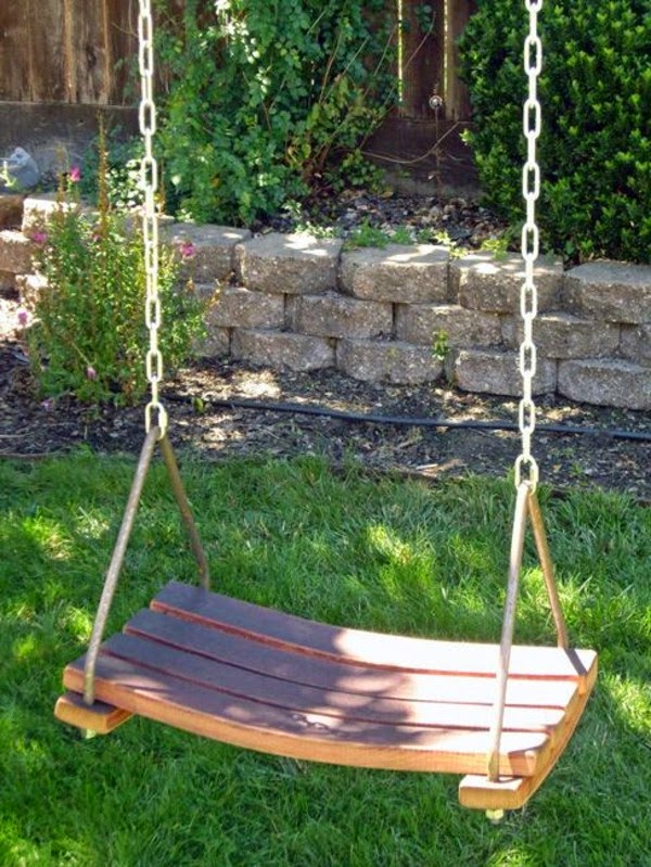 Wooden swing for indoor and outdoor use!