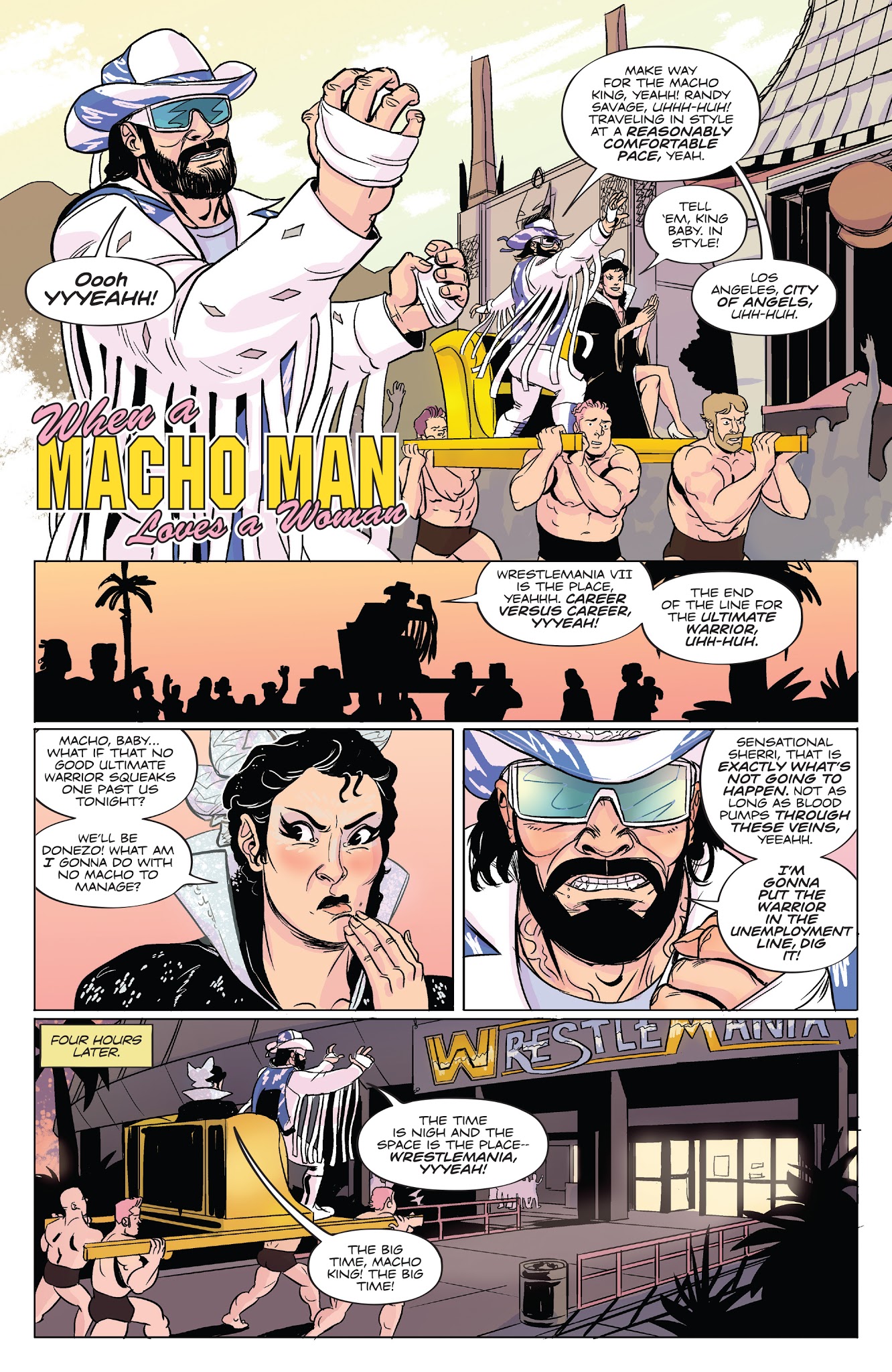 Read online WWE: Wrestlemania 2018 Special comic -  Issue # Full - 12