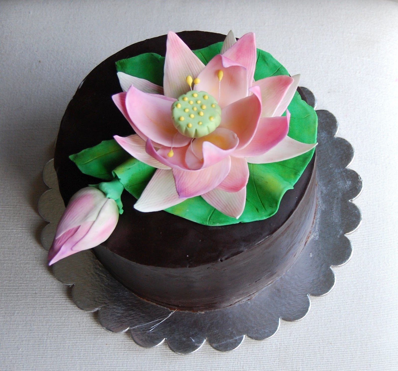 The Peony Project Lotus Cake