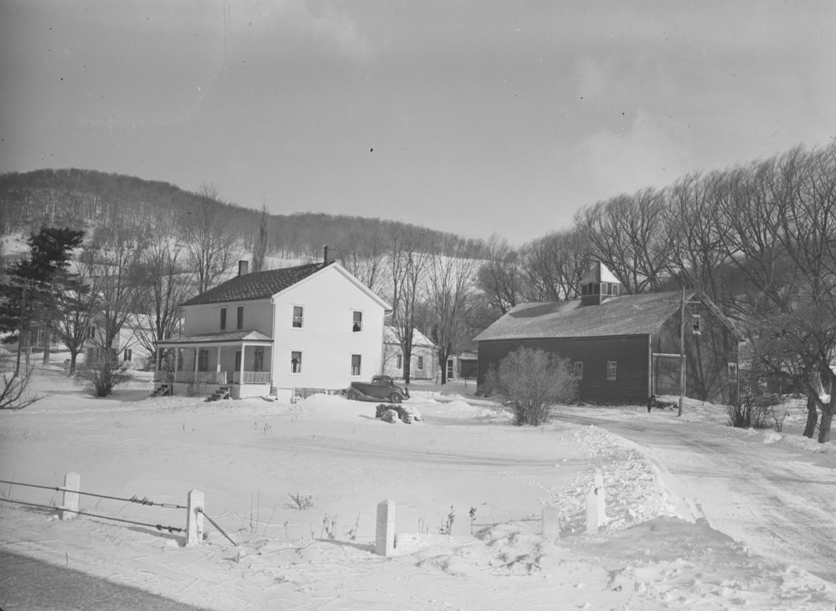 Bovina (NY) History Wintertime at Lake Delaware