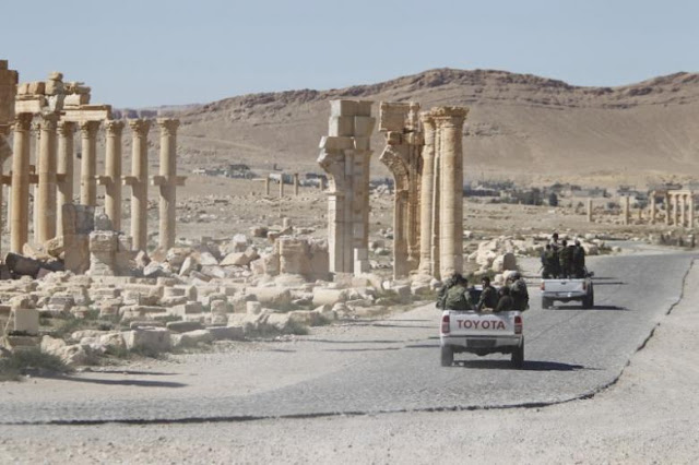 Less damage to ancient Palmyra than feared, Syrian antiquities chief says