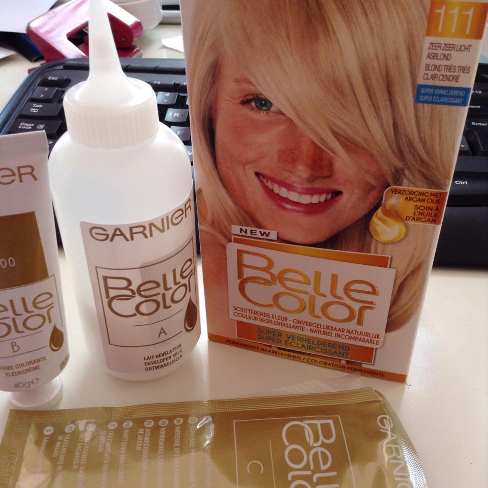 Les Carnets D Esmee Test 2 Garnier Belle Color 111 Blond Tres