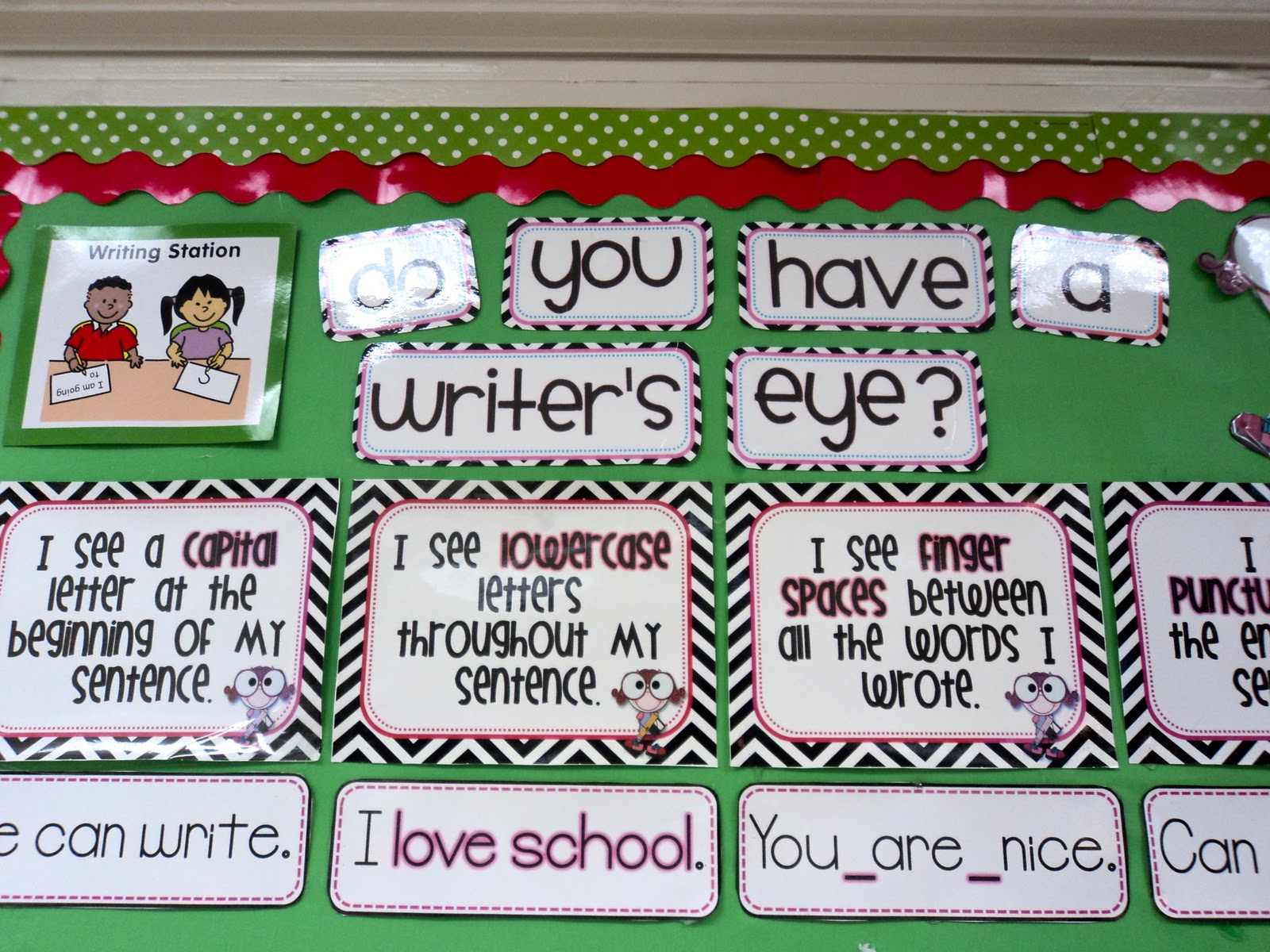 First Grade Fresh Workstation Revamp! {& Silly Sentences}