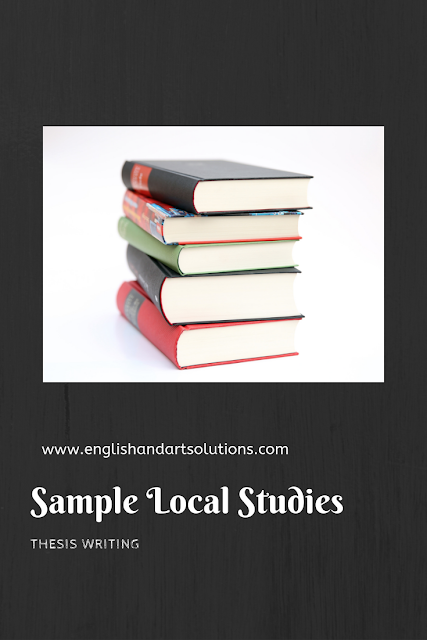 how to write local study in research