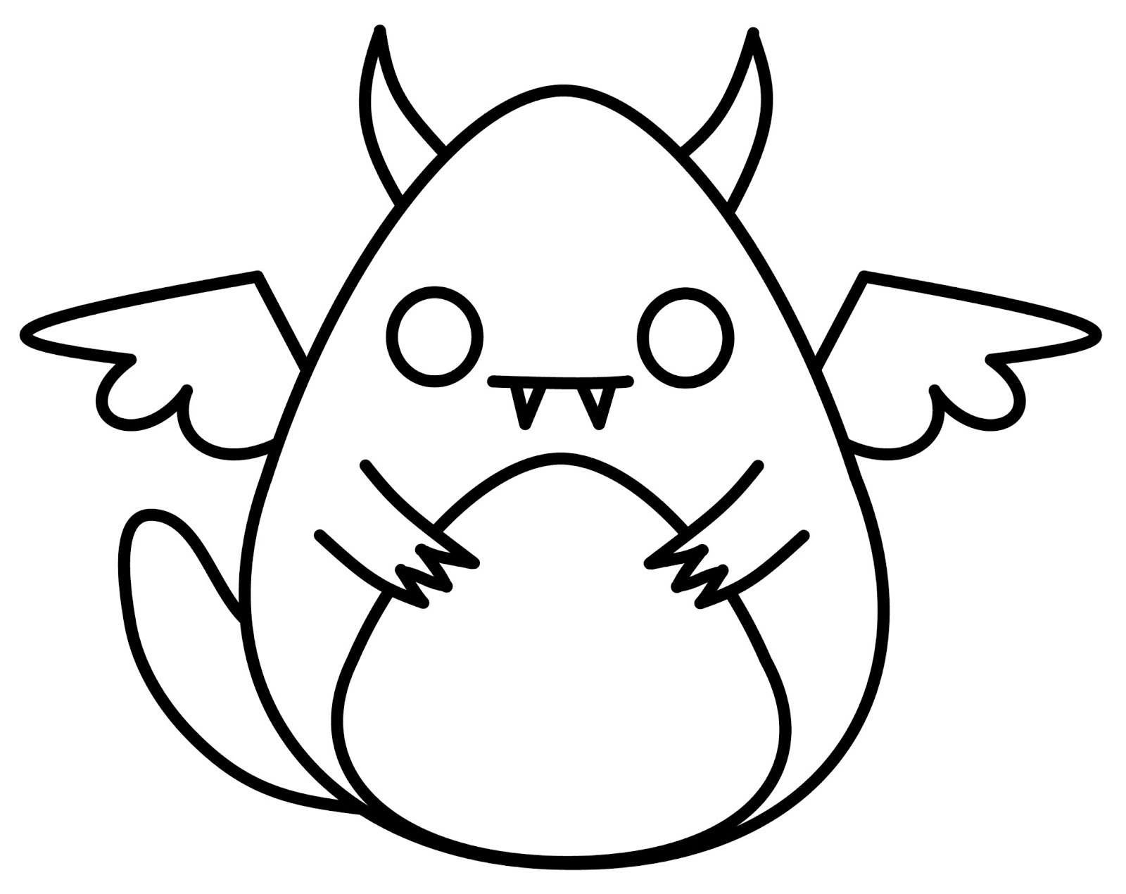 How To Draw Cute Monster - vrogue.co