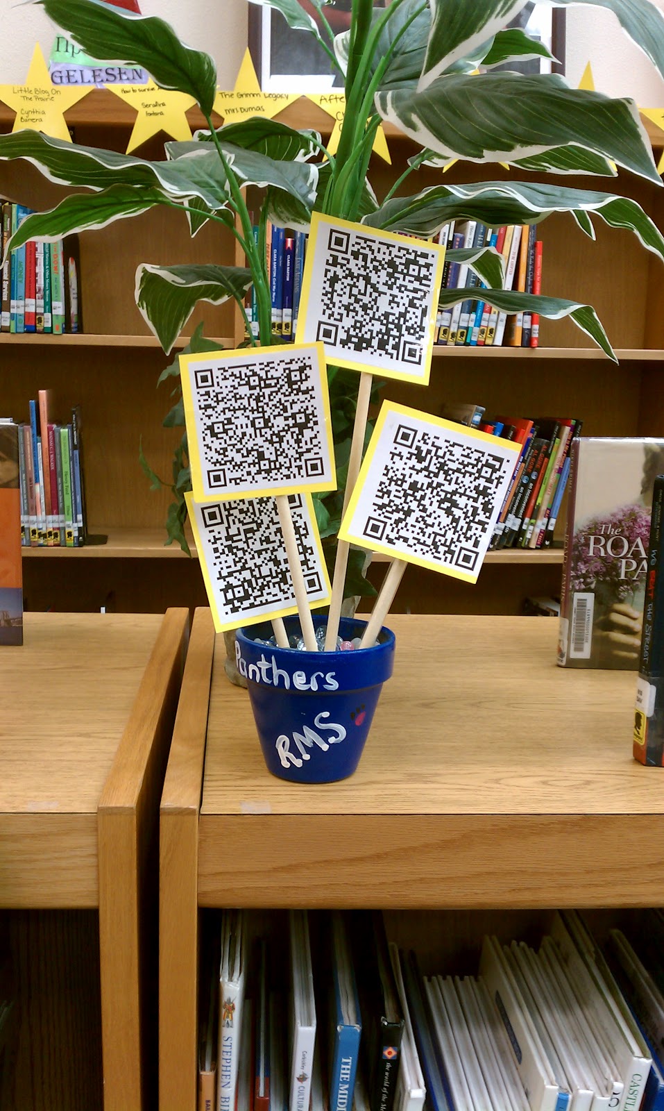 Technology @ Ridgeview: QR Codes Hit the Library
